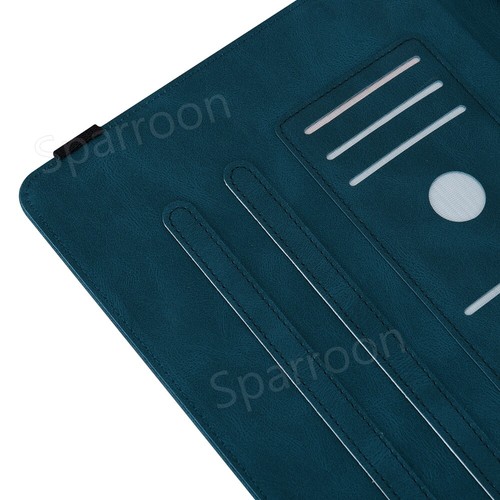 For iPad A16 11th 10th 9/8/7th 6/5th Gen Air M3 Pro Mini Leather Flip Case Cover - Picture 88 of 89
