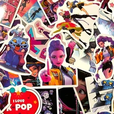 Kpop Demon Hunter Stickers 50pcs Random Lot Golden Era
