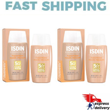 2x ISDIN fotoprotector fusion water color medium SPF50 50ml Fast Ship