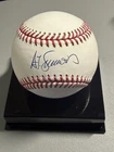 Ted Simmons Signed OML Baseball TRISTAR Authenticated Cardinals Brewers