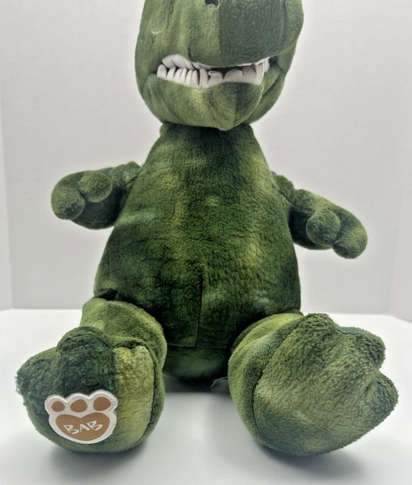 T-Rex Dinosaur 17" Hand Puppet Plush Build A Bear Workshop - Image 2 of 4