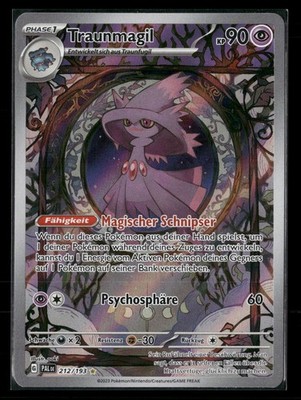 Mismagius 212/193 Illustration Rare Paldea Evolved Pokemon Near Mint