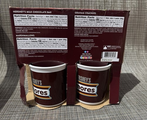 Coffret cadeau Hershey Smore's 2 tasses sans ingrédients - Photo 6/7