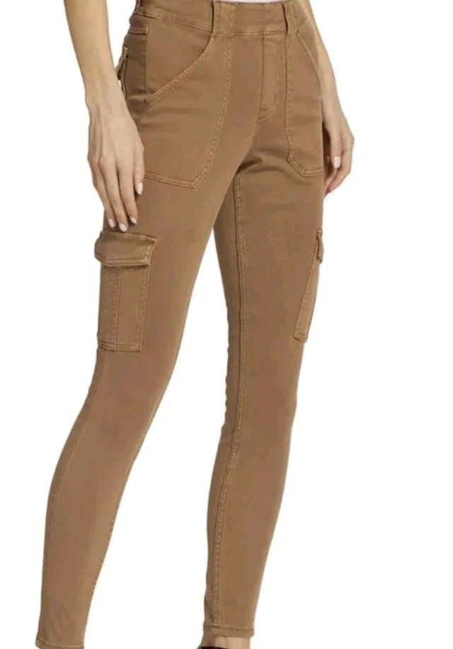 SPANX Stretch Cargo Pants Honey Glow-20311R-Size 2X
