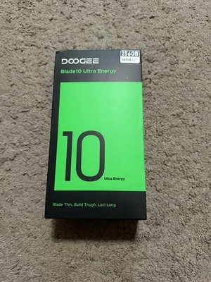DOOGEE Blade10 Ultra Energy Smartphone 36GB RAM 256GB Storage