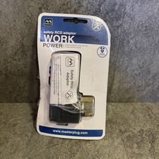 RCD Safety Plug In Socket Circuit Breaker Trip Switch Adaptor Masterplug ARCDKG