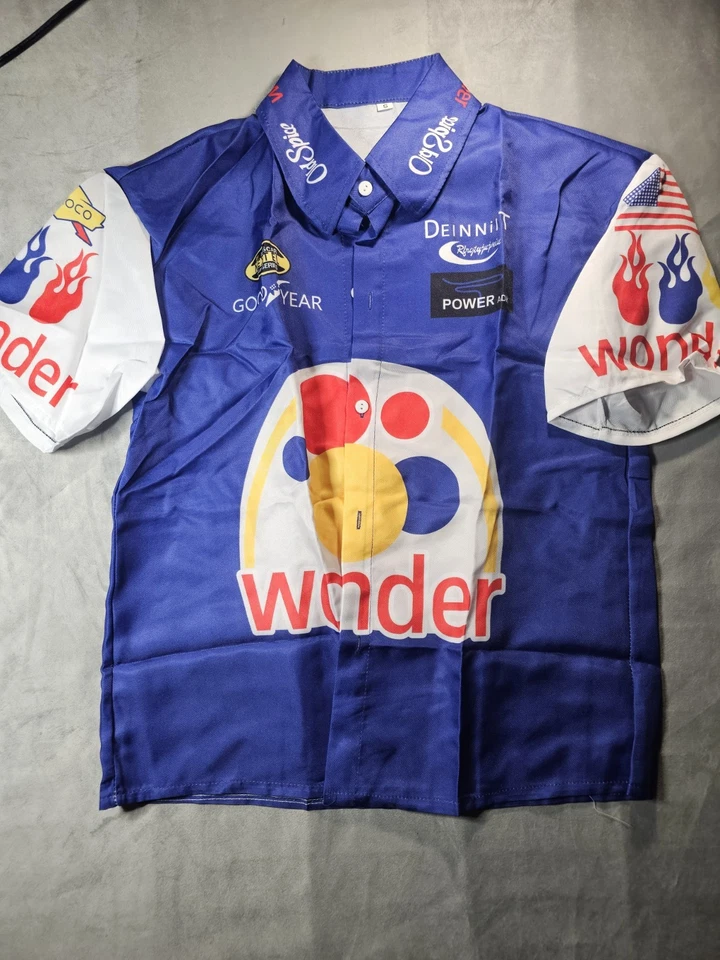 Ricky Bobby Nascar чудо хлеб Talladega ночи Crew рубашка размер маленький с шляпой - Изображение 3 из 4