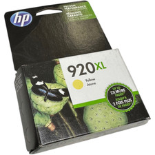 New Original HP 920XL, CD974AN Yellow Ink Cartridge **SALE**