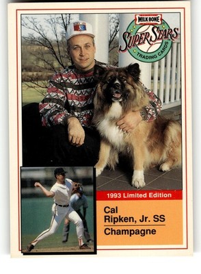 1993 Milk Bone Super Stars #12 Cal Ripken Jr.