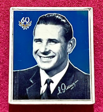 USSR Football. Lev Yashin 60th Anniversary 1989 Pin Badge. Glass, plastic Russia