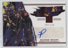 2023 Panini Chronicles Draft Picks Red 88/199 Rejzohn Wright #CC-RWR Auto 16wc