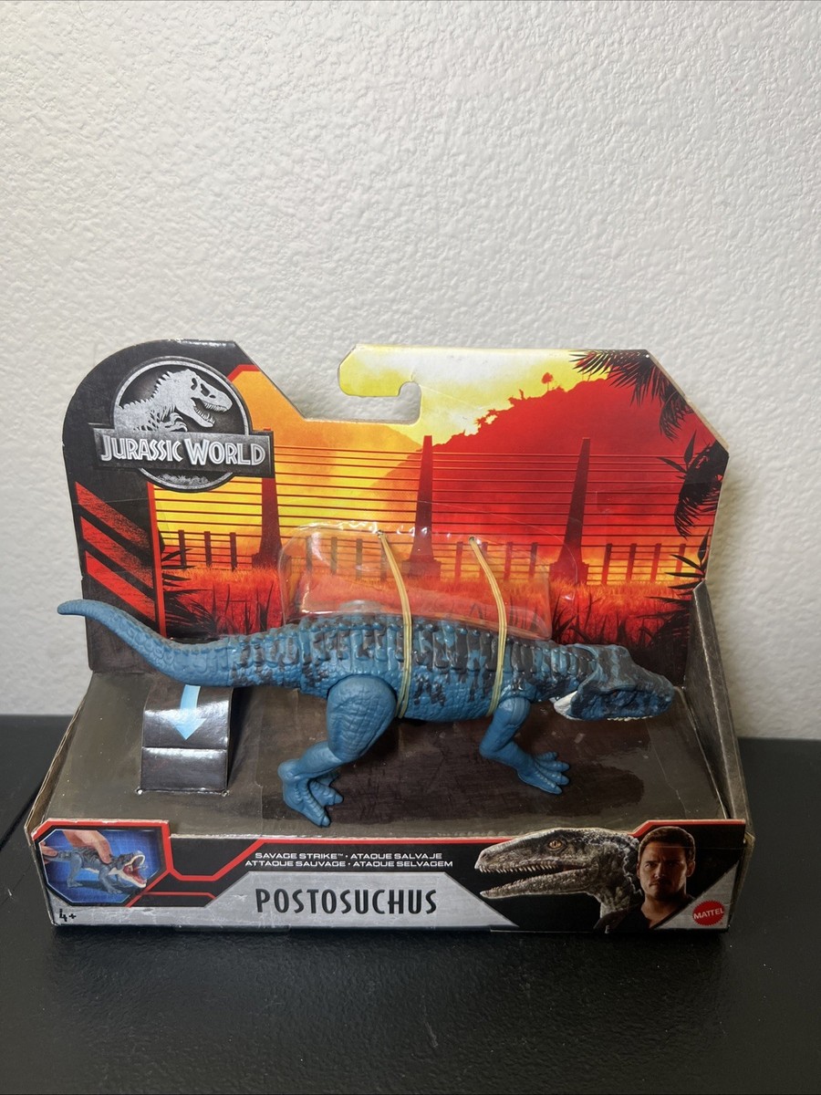 Mattel Jurassic World Postosuchus Action Figure - Savage Strike