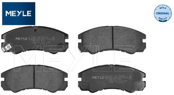 Meyle 0252184516/W Bremsbelagsatz FüR Scheibenbremse Bremsbelagsatz-image