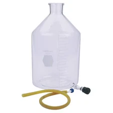 Kimble Chase 14612F-10000 Bottle,  10, 000Ml,  Glass,  Clear