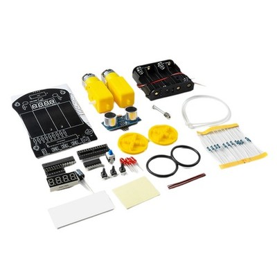 Car DIY Elektronikbausatz 51 MCU Ultraschall-Hindernisvermeidung Auto Auto4101