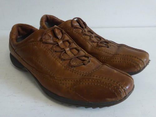 Clarks - Brown Leather Shoes - Lightweight - UK Size 10 G