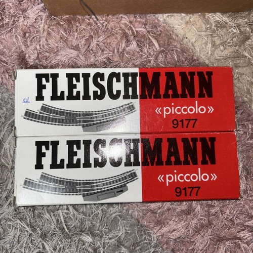 FLEISCHMANN PICCOLO 9177 SPUR N GEBOGENE WEICHEN/WEICHE -VERPACKT-NEU-AB LADENLAGER | Condition: New
