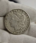 1897 S US Morgan Silver Dollar $1 XF+