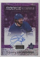 2020 O-Pee-Chee Platinum Rookie Violet Pixels Timothy Liljegren #R-TL Auto 0lx3
