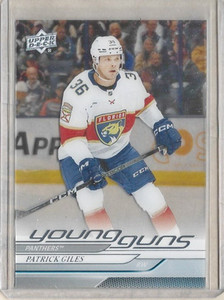 Patrick Giles Panthers 2024-25 Upper Deck 2 Young Guns Rookie Clear Cut #476