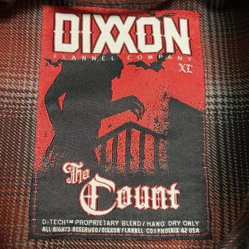 Dixxon Flannel Company 'The Count' Mens Size XL Long Sleeve Button Up Horror image 2