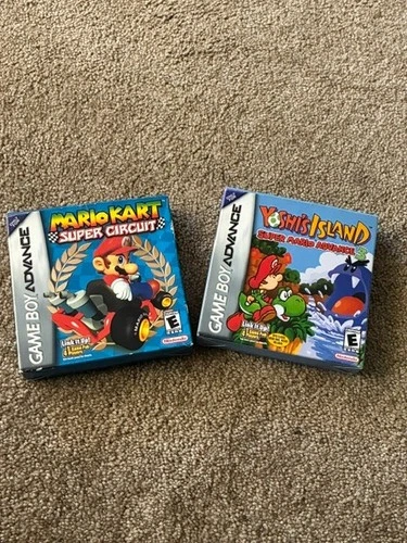 NINTENDO GAMES W/BOX'S