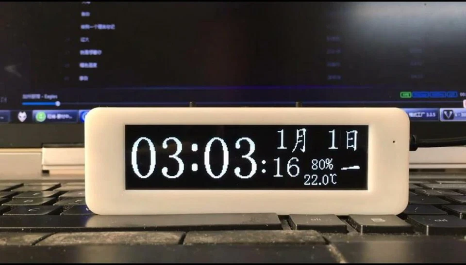 Аудио индикатор уровня музыкальный спектр дисплей анализатор VU метр OLED 3,12 дюйма - Изображение 3 из 4