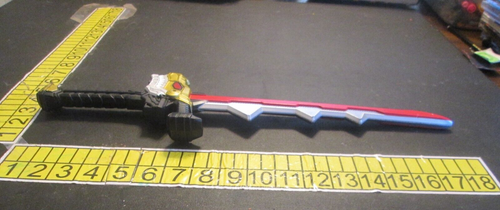 Espada Power Rangers Dino Fury Chromafury 18" 2021 de Hasbro - Imagen 5 de 5