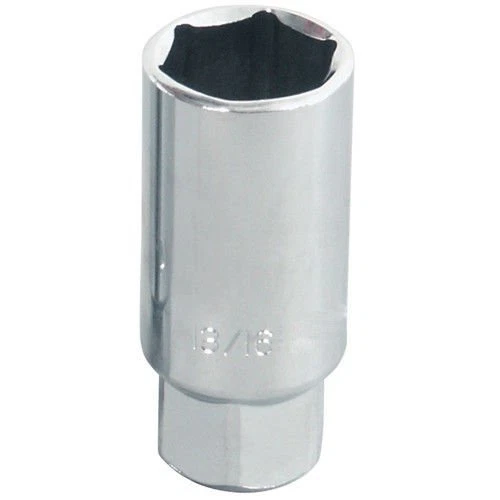 Ultra Steel 3 Piece 3/8" Drive Spark Plug Socket Set 5/8", 3/4", 13/16" - Image 4 of 4