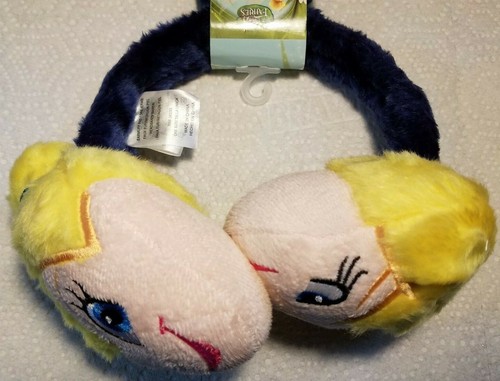 Disney Fairies TINKERBELL ADJUSTABLE EARMUFF & GLOVE SET Girls One Size TINK - Picture 5 of 12