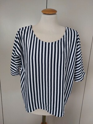 Alba Moda Pullover Sweatshirt Gr. 42 M Gestreift 