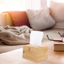 1PC Wood Tissue Box Over The Toilet Storage Paper Towel Holder Napkin Holder
