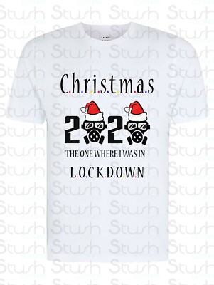 Weihnachten 2020 The One were I Was In Lockdown T-Shirt, Neuheit Weihnachten 2020