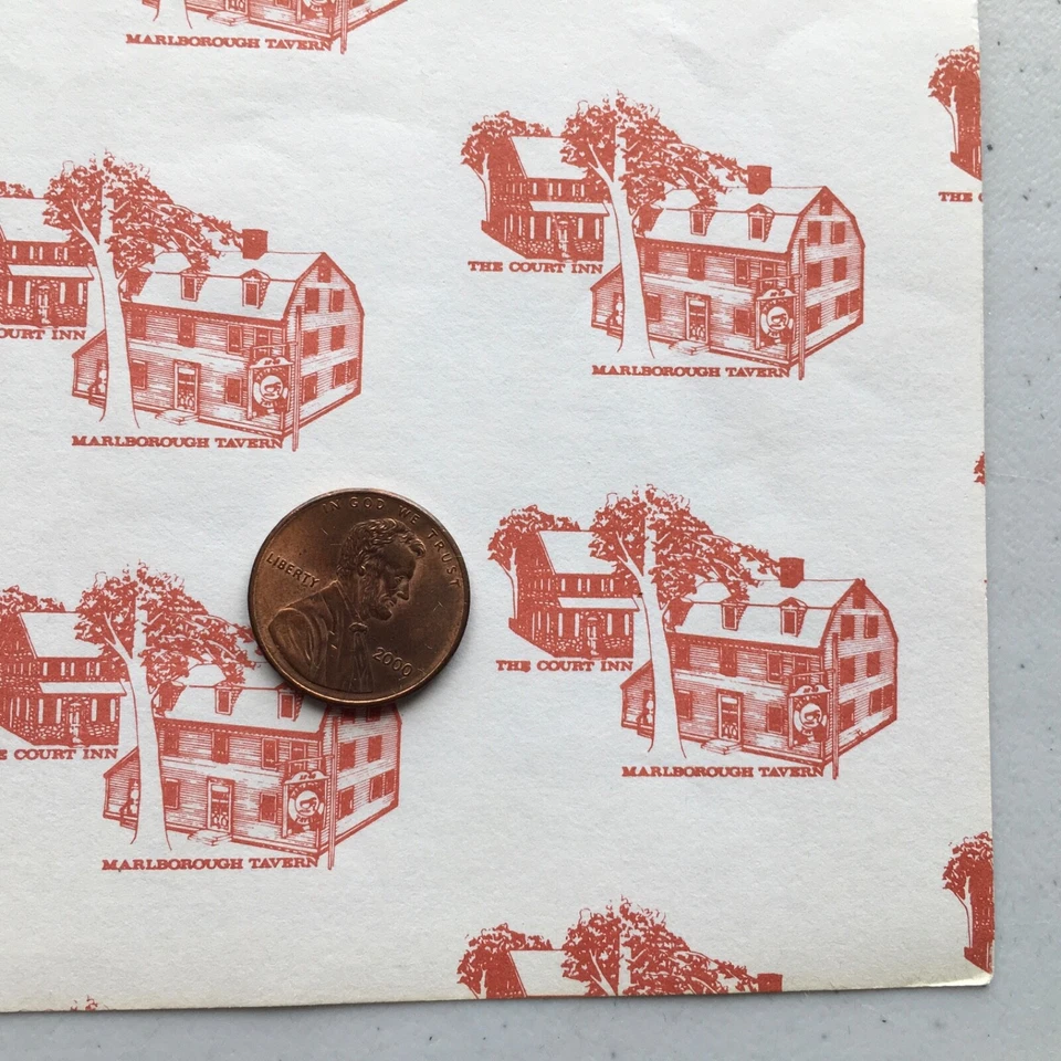 Lot of Dollhouse miniature wallpaper, flocked green victorian, golds, 1:12 scale - Image 3 of 4