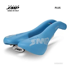 NEW Selle SMP PLUS Saddle : LIGHT BLUE - MADE IN iTALY!