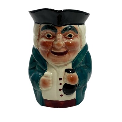Shorter Son Toby Mug Staffordshire Hand Painted England Lawyer Barware Colonial