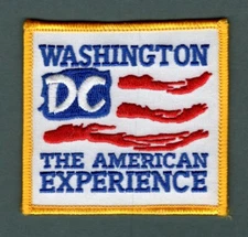 Washington DC American Experience Patch