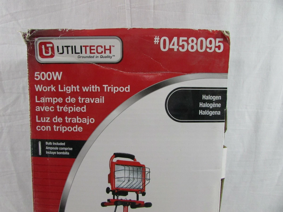 Utilitech halogen work light deals