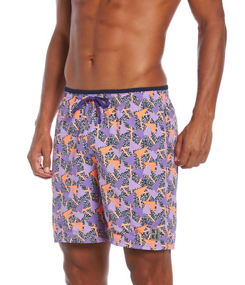 NIKE Vibe Icon 7'' Volley Swim Shorts sz M Medium Psychic Purple Trunks Retro