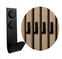 Garderobenhaken Schwarz Wandhaken Kleiderhaken Haken Retro Garderobe Mantelhaken