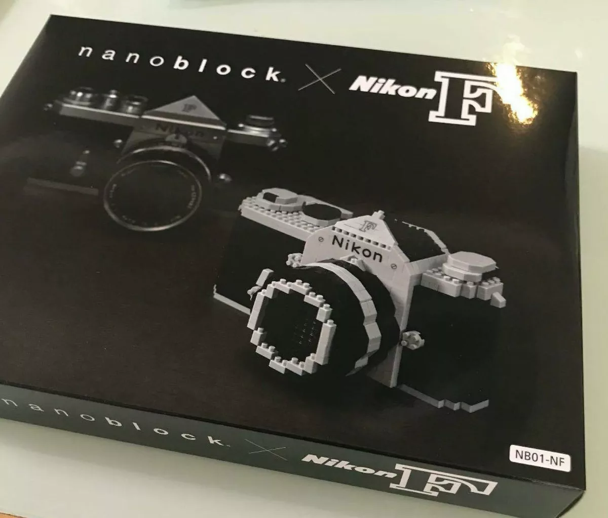 Nanoblock Nano Block X Nikon F Camera NB01-NF Rare From Japan