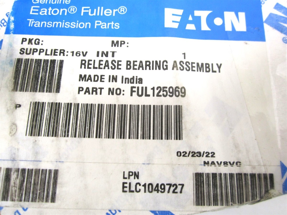 FUL125969-D NEW INTERNATIONAL EATON AMT RELEASE BEARING 125969 A  