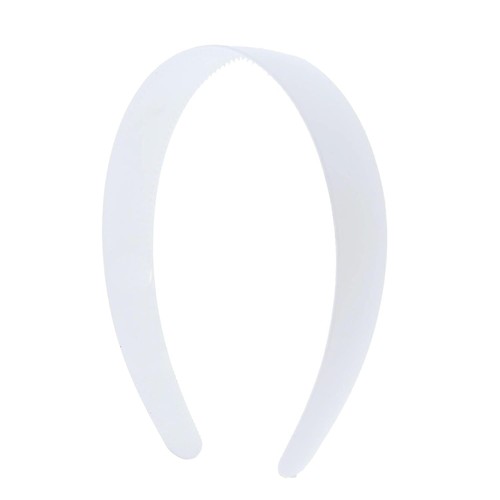 Motique Accessories 1 inch Plastic Hard Headband with Teeth Headband Women Girls - Picture 11 of 32