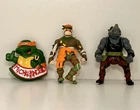 Lot Of 1988 Playmates Teenage Mutant Ninja Turtles 5" Vintage Action Figures