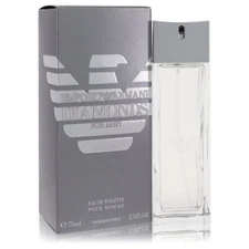 Diamonds Giorgio Armani Men 2.5 oz 75 ml *Eau De Toilette* Spray NIB Sealed