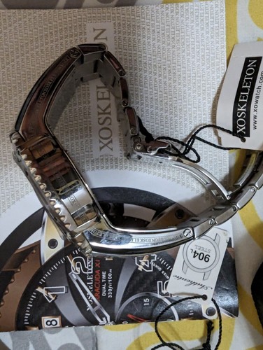 XOSKELETON BARRACUDA Limited Edition #054/400 Chronograph Alarm Swiss Made Watch - Picture 15 of 23
