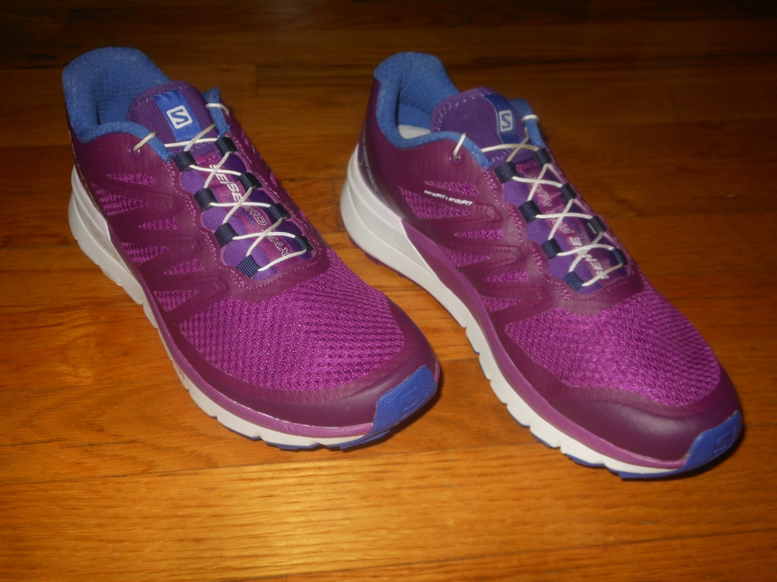 Scarpe da trail running donna Salomon Sense Pro Max taglia 9 5 M ottime condizioni