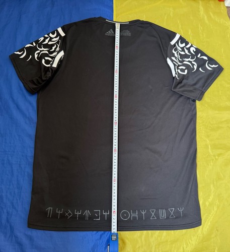 ADIDAS x MARVEL BLACK PANTHER GRAPHIC RUNNING JERSEY SHIRT Sz.L - Picture 17 of 17