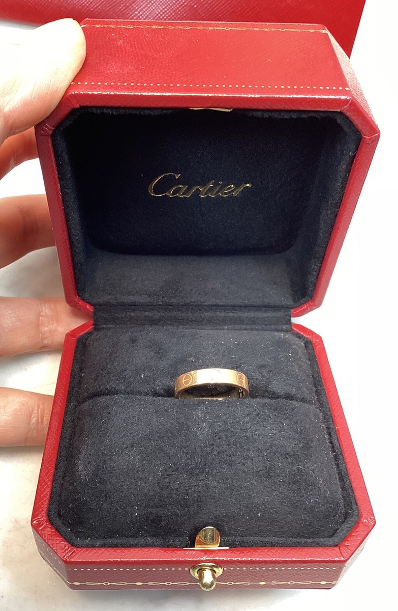 Cartier Love Ring ゴールド 証明書付き Cartier Love Ring in 18k Yellow Gold | myGemma | Item #129575