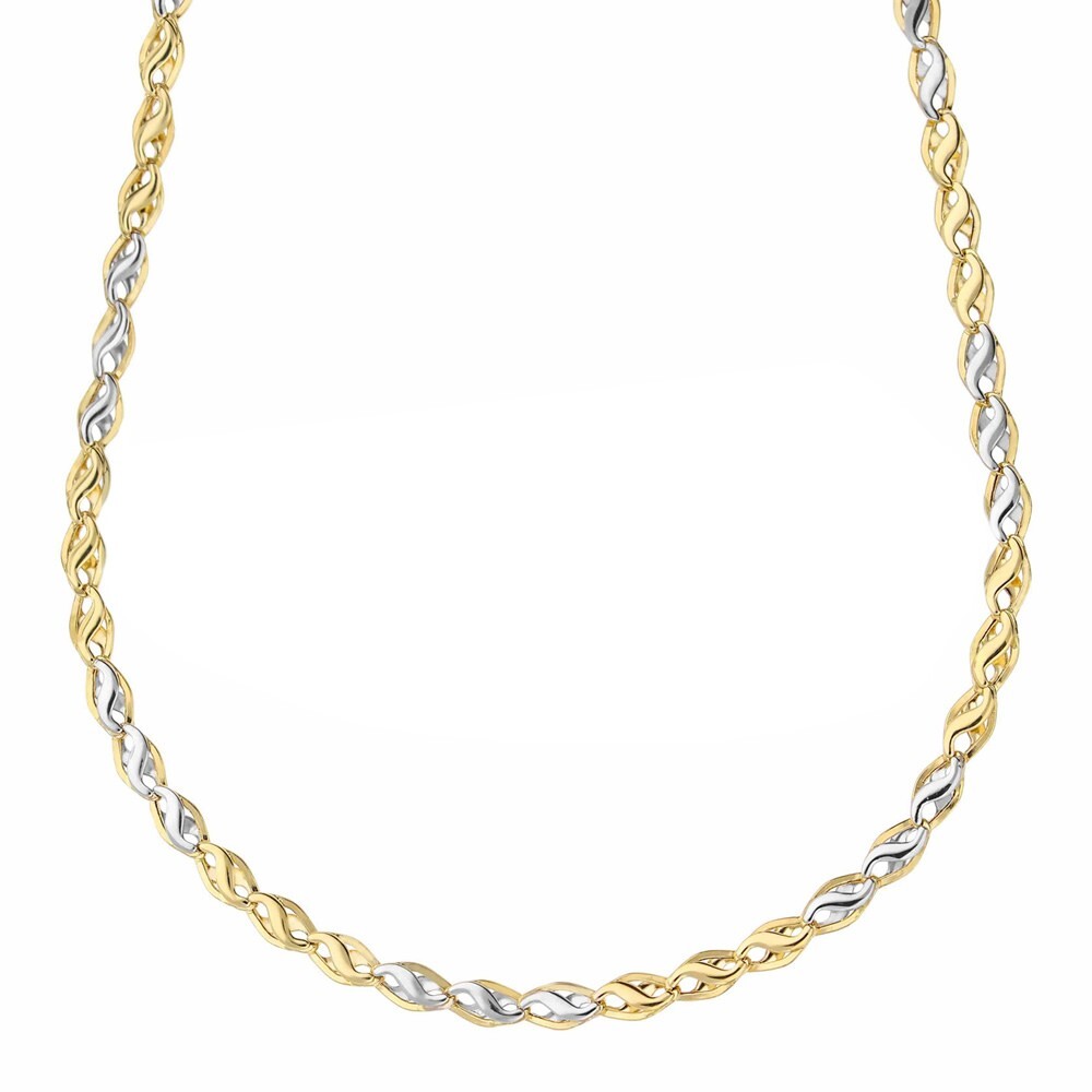 18K Gold Micro Necklace for Men - Sleek and Elegant Design